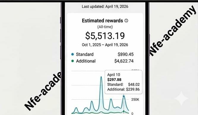 Student earning proof — Affiliate Rewards (All-Time)
